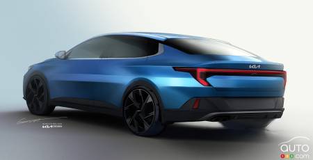 2024 Kia K3 blue