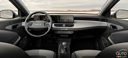 Interior of 2024 Kia K3