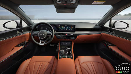 Interior of 2025 Kia K5