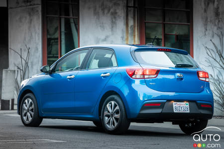 2023 Kia Rio - Three-quarters rear