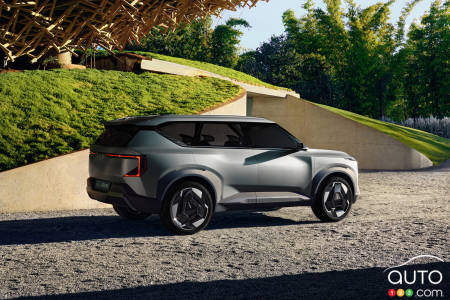 Kia EV5 concept - Exterior design