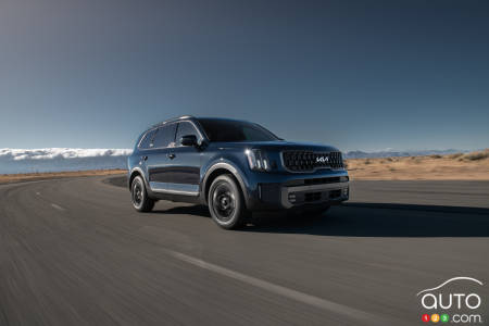 Kia Telluride 2023 bleu