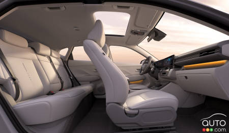 The interior of the 2024 Hyundai Kona