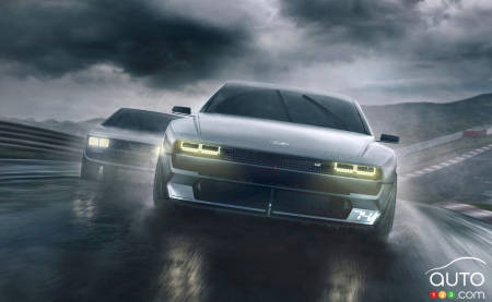 Hyundai's two Rolling Lab all-electric performance N concepts, front