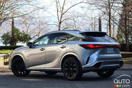 Le nouveau Lexus RX500h 2023