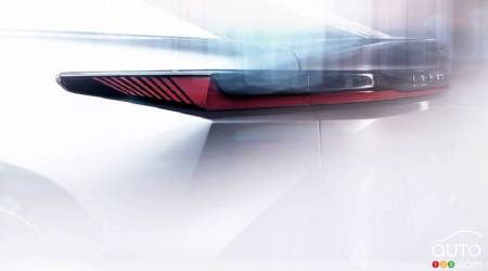 Lexus RZ, rear light