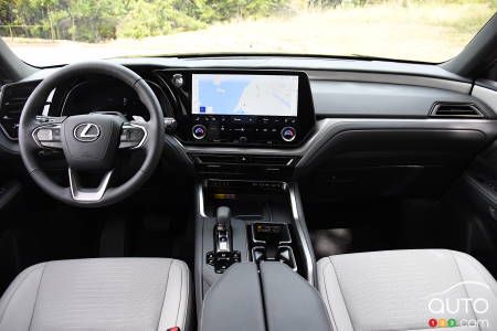 Interior of the 2024 Lexus TX
