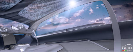 Interior of Lincoln's future electric SUV, img. 2