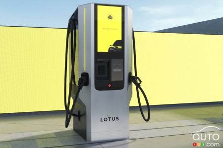 The new Lotus charging station