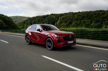 2023 Mazda CX-60 PHEV, three-quarters front