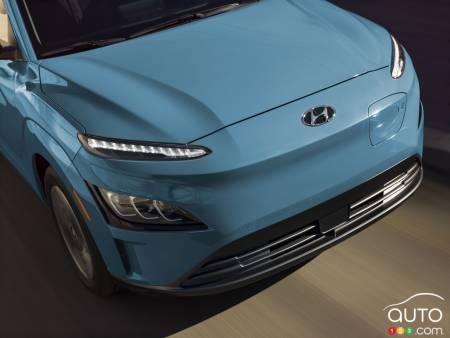 Hyundai Kona Electric, front