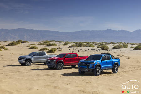 The 2023 Chevrolet Colorado lineup