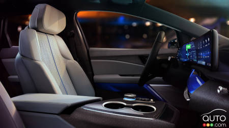 Cadillac Optiq 2025, intérieur