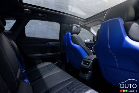 2026 Cadillac Optiq-V, second row