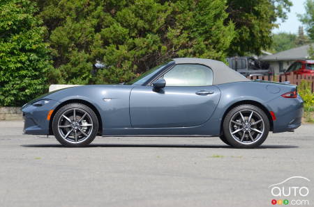 Mazda MX-5 2021, profil