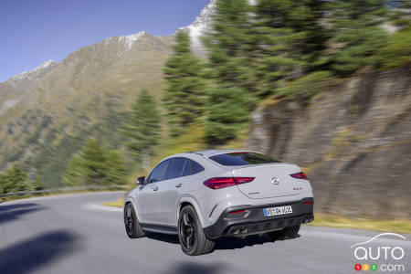 Design du tout nouveau Mercedes-AMG GLE 53 Hybride 2026