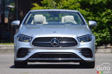 2021 Mercedes-Benz E 450 convertible, front