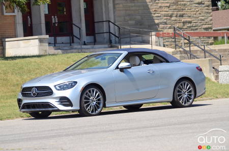 2021 Mercedes-Benz E 450 convertible, profile