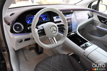2023 Mercedes-Benz EQE SUV - Steering Wheel, dashboard