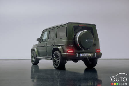 Rear of the 2023 Mercedes-Benz G 500 Final Edition