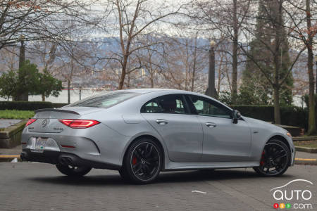 Exterior design of 2023 Mercedes-Benz AMG CLS 53 4Matic+ Coupé