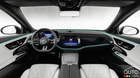Interior of 2024 Mercedes-Benz E-Class