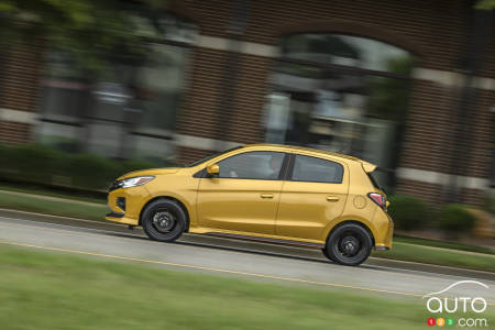 Mitsubishi Mirage 2023 - Profil