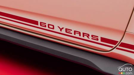 Ford Mustang édition 60e anniversaire 2024, écusson