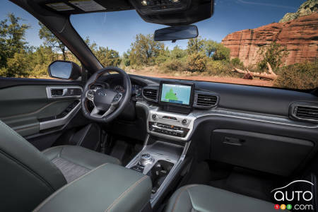 2021 Ford Explorer Timberline, interior