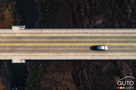 Volkswagen Taos, from above