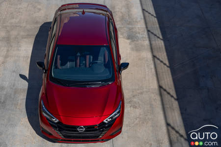 Exterior design of 2023 Nissan Versa