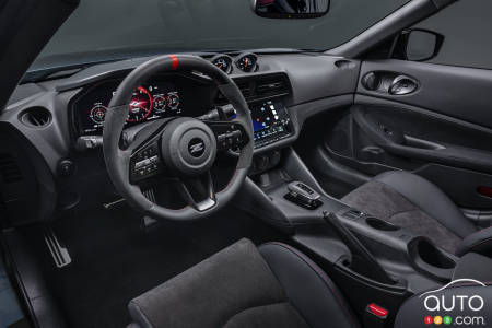 Interior of 2024 Nissan Z NISMO