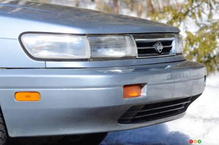 1992 Nissan Stanza, front profile