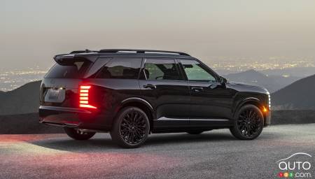 2027 Hyundai Palisade, with the Night Package