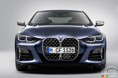 BMW Série 4 coupé 2021, avant