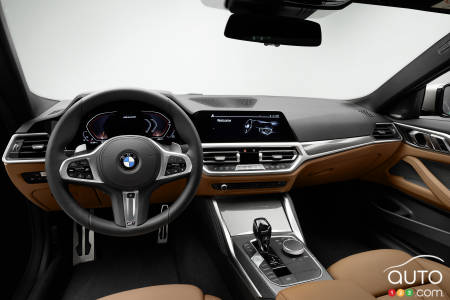 Le coupé BMW Série 4 2021, intérieur