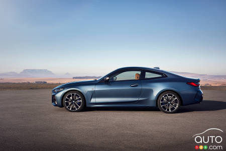 BMW Série 4 Coupé 2021, profil
