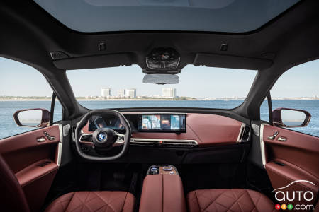 BMW iX 2022, intérieur