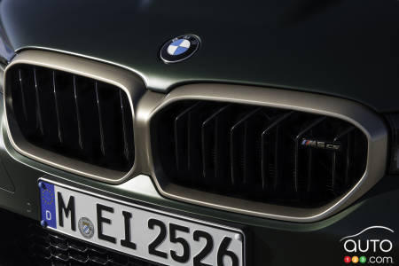 2022 BMW M5 CS, front grille
