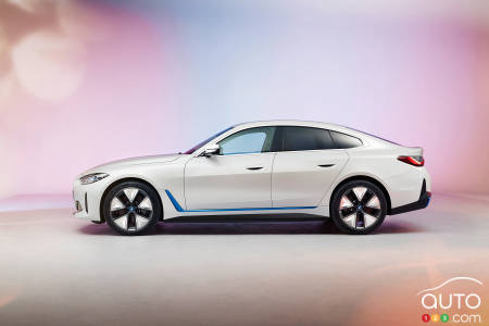 BMW i4, profil