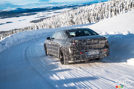 BMW i7, rear