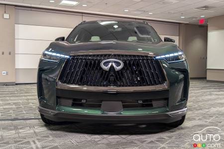 L'Infiniti QX60 Autograph 2026, avant