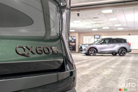 L'Infiniti QX60 Autograph 2026, écusson QX60