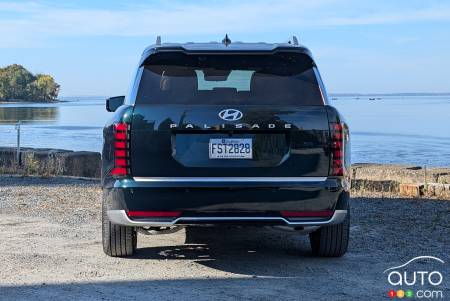 Hyundai Palisade 2026, arrière
