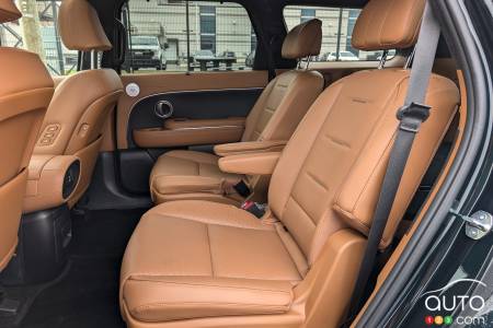 Hyundai Palisade 2026, deuxième rangée de sièges