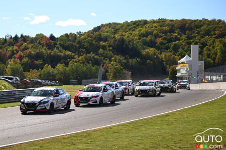 La dernière course de la saison 2022 de la Série Coupe Nissan Sentra