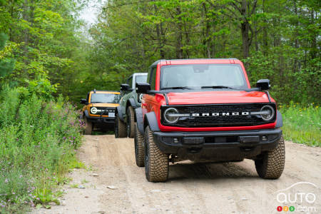 Ford Bronco Badlands 2021, en file