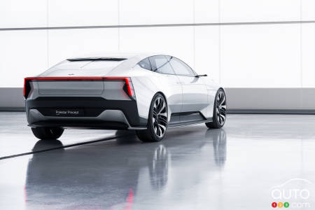 Polestar Precept, rear