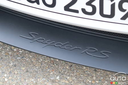 Logo de Porsche 718 Boxster Spyder RS 2024