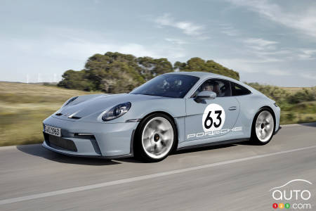 Porsche 911 S/T 2024 avec l'ensemble Héritage